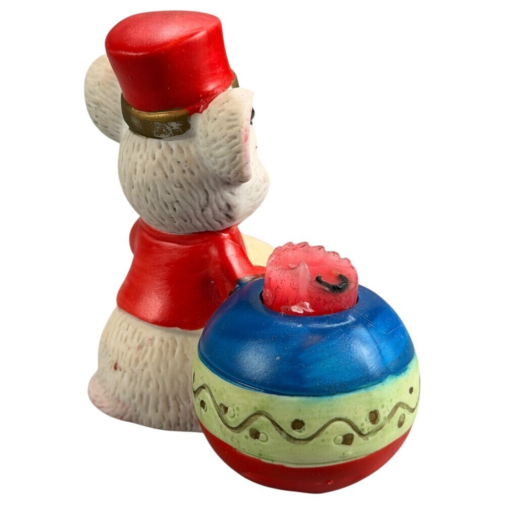 Christmas Candle Holders Set of 2 Mouse Penguin Holiday Friends Original Box - Picture 6 of 14